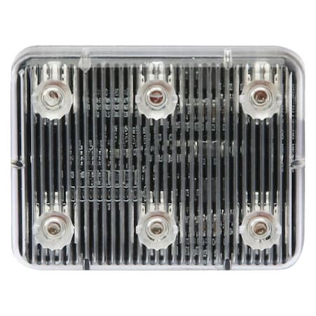 Ecco Surface Mount White LED Strobe Light ECCED0004C